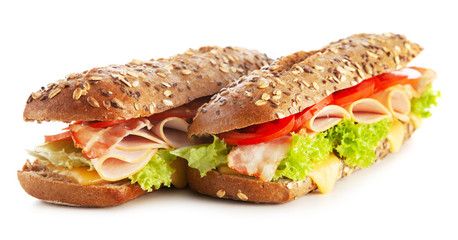 Classic BLT sandwiches
