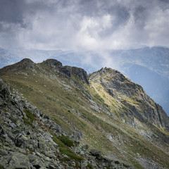 Fototapeta na wymiar Malyovitsa mountain peak, Rila, Bulgaria