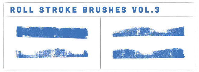 Roll Stroke Brushes Vol. 03