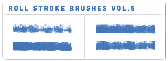 Roll Stroke Brushes Vol. 05