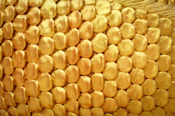 Gold background with space can use for design, Abstract background concept.