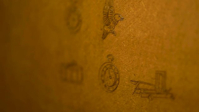 Sketches of inventions by Leonardo Da Vinci