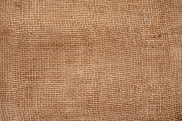 burlap woven texture pattern background in yellow beige cream brown color, copyspace . One thousand one hundred eleven