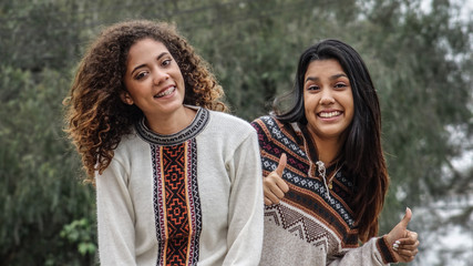 Happiness And Friendship Among Teen Hispanic Girls