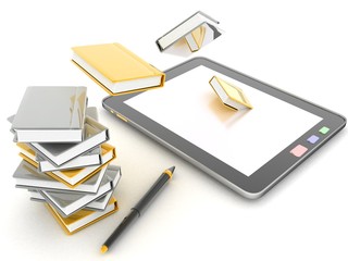 books , Tablet computer