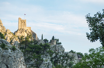 Mirabella Fortress in Split-Dalmatia County, Croatia.