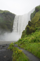 Wasserfall Skógafoss / Süd-Island