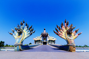wat banrai temple located at nakhon ratchasima province Thailand :The Erawan elephant at Temple of...