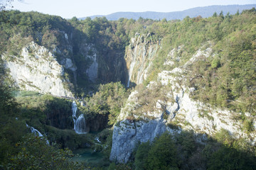 Plitvice Lakes Aerial View