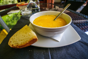 Ciorba de burta -  romanian traditiona soup 