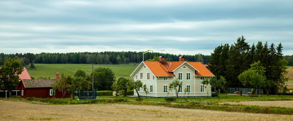 Farmstead near the road
