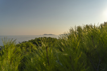 Sentir Litoral am Cap Camarat am Mittelmeer, Buchten, Felsen, Sonne