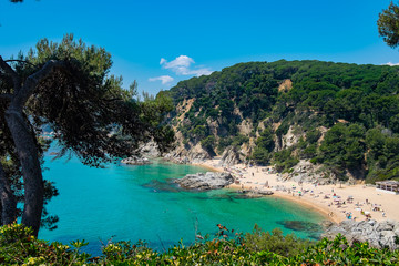 Santa Clotilde Gardens in Lloret de mar, Catalonia.