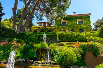 Santa Clotilde Gardens in Lloret de mar, Catalonia.