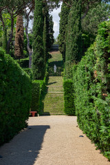 Santa Clotilde Gardens in Lloret de mar, Catalonia.