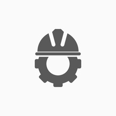 technician icon, mechanic vector