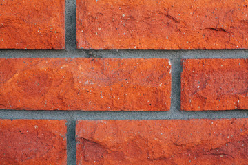 Red brick wall