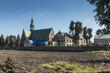 Cistercian abbey and church in Wachock