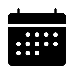 Calendar Interface UI UX Software App vector icon