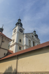 Fototapeta na wymiar Monastery of Kalwaria Zebrzydowska, and the UNESCO world heritage site in Lesser Poland