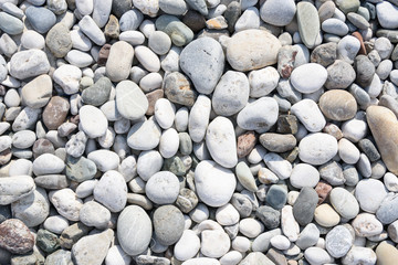 pebbles on the beach
