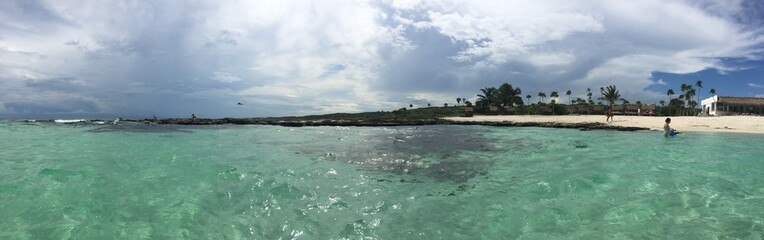 Playa en el Caribe Mexicano