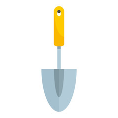 Hand spade icon. Flat illustration of hand spade vector icon for web design