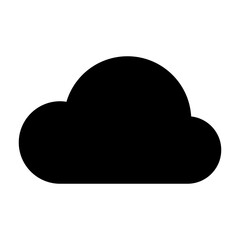 Cloud Computer Service IT Programming Hardware Webdesign vector icon