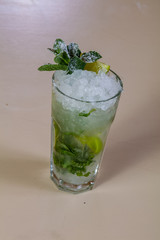 Mojito with lime