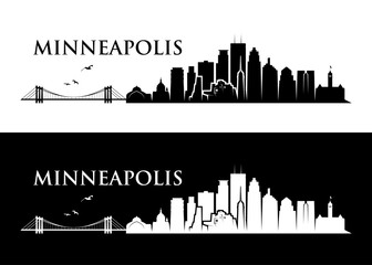 Minneapolis skyline - Minnesota