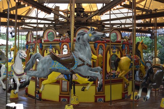 Horses On A Carousel