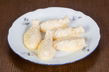 Khinkali with cheese