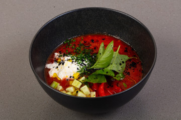 Tomato Gazpaccho soup