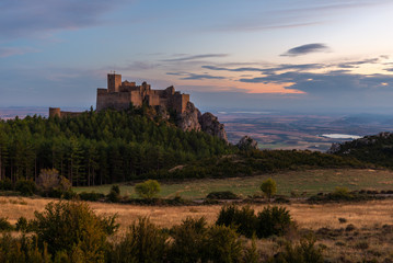 Fototapeta na wymiar Loarre castle, Huesca, Spain