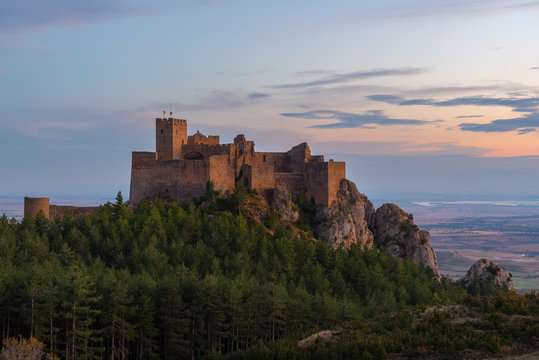 Castillo de Loarre, Huesca, Espa&ntilde;a