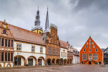 Market Square of Lemgo, Germany