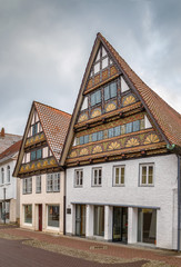 Street in Lemgo, Germany