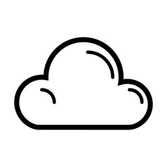 Cloud Internet Web Technology Computer vector icon