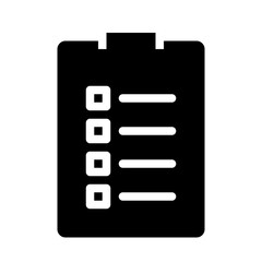 Checklist Office Productivity Efficiency Performance Optimization vector icon