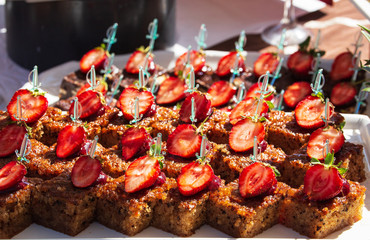 Turkish Sweet Food. Festival. Turkey