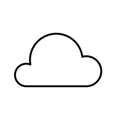 Cloud Weather Forecast Atmosphere Atmospheric Condition vector icon