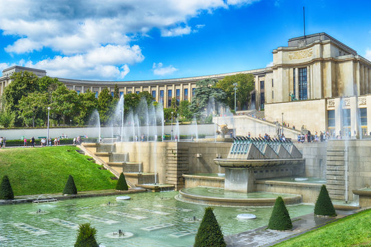 Jardins du Trocadero.