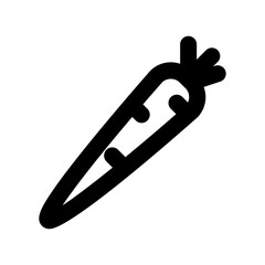 Carrot Vegetables Supermarket Buy Sale Commerce Market vector icon