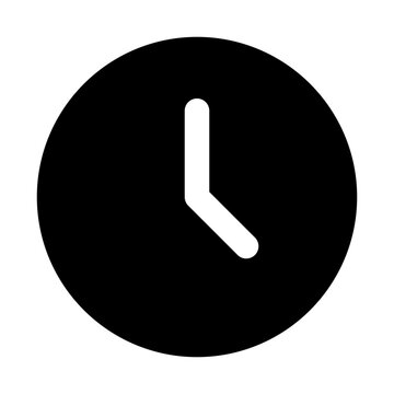 Clock Time Ecommerce Shopping Buy Sale Market vector icon