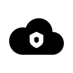 Cloud Network Transfers Ptotect Gui Web vector icon