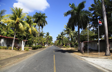 The Former US Base Fort Clayton In The Panama Canal District Of Panama