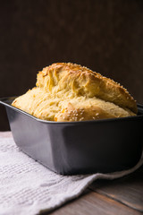 fresh and fragrant hand-made bread