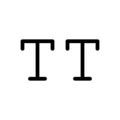 Caps Lock Text Editor Write Author Writer vector icon