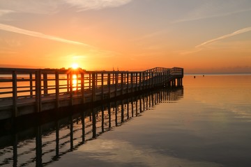 Fototapeta premium Seebestattung, Konzept Abschied, Bestattungen 