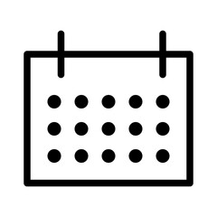 Calendar Travel Trip Hotel Journey vector icon